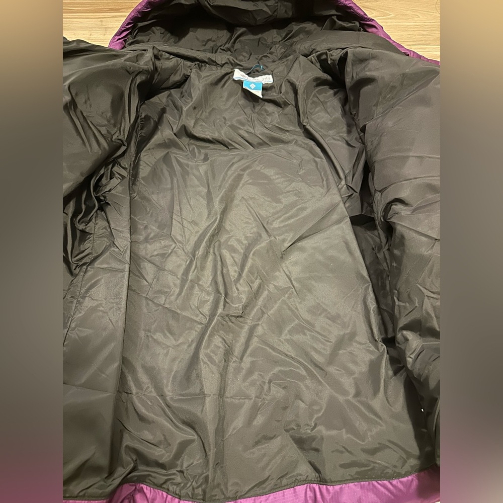‼️SOLD‼️COLUMBIA WINTER PUFFER VIOLET PURPLE JACKET S - Picture 2 of 5